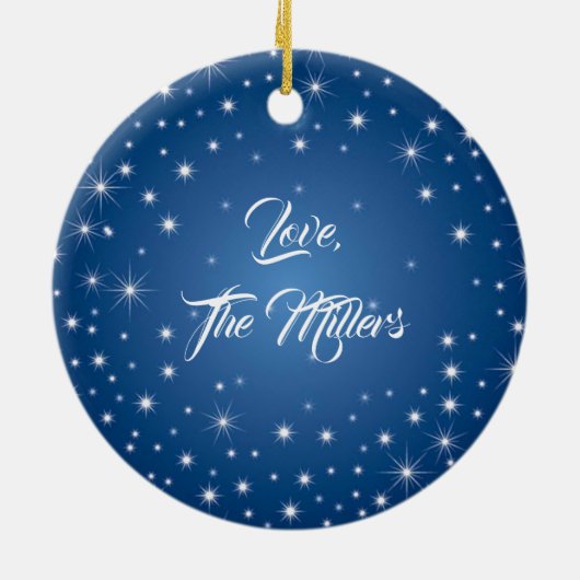 White Dove Ornament (Hinten)