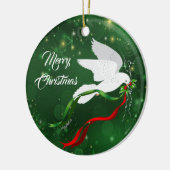White Dove Ornament (Links)