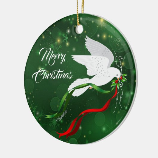 White Dove Ornament (Links)