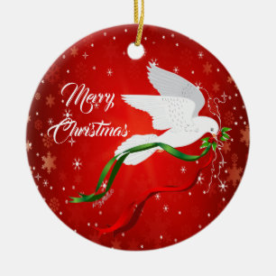 White Dove Ornament