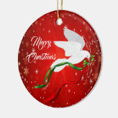 White Dove Ornament (Links)