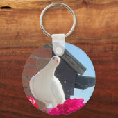 White Dove  Schlüsselanhänger (Vorderseite)