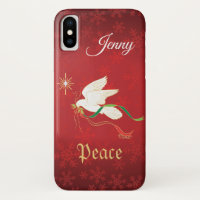 White Dove Spreading Peace