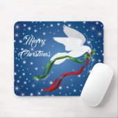 White Dove Weihnachtsmäuse Pad Mousepad (Mit Mouse)
