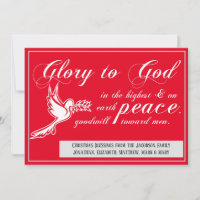 White Dove Weltfrieden Luke 214 Weihnachtsverse