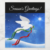 White Dove Wine Label Weinetikett (Einzelnes Label)