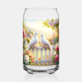 White Doves Cottage Garden Dosenglas (Rückseite)