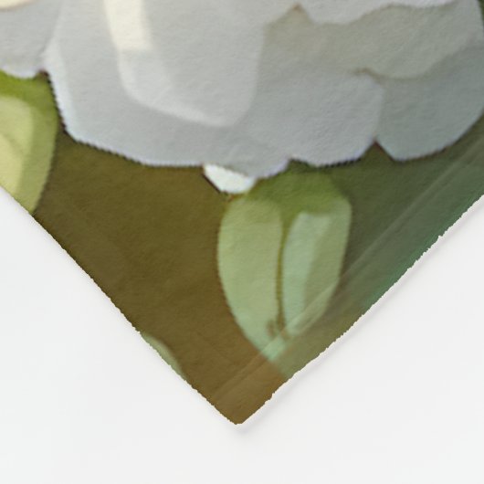 White Doves Cottage Garden Fleecedecke (Ecke)