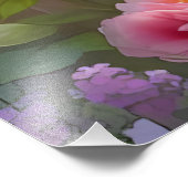 White Doves Cottage Garden Fotodruck (Ecke)