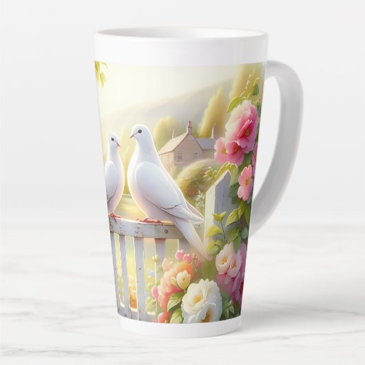 White Doves Cottage Garden Milchtasse (Rechte Ecke)