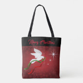 White DoveTote Bag Tasche (Rückseite)