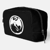 White Dragon Black Dopp Kit Waschbeutel (Rechte Ecke)