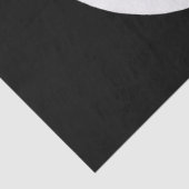 White Dragon Black Tissue Paper groß Seidenpapier (Detail)