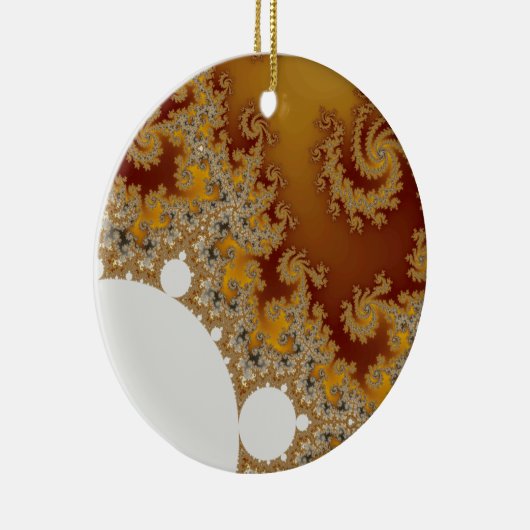 White Dragon Keramik Ornament (Rechts)