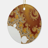 White Dragon Keramik Ornament (Links)