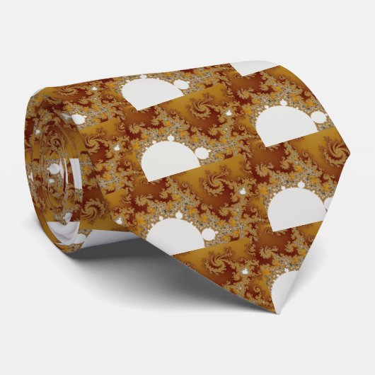 White Dragon Krawatte (Gerollt)