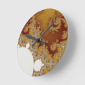 White Dragon Runde Wanduhr (Winkel)