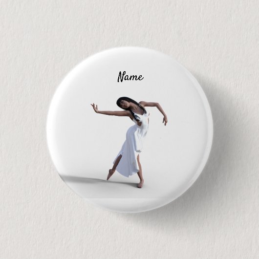 White Dress Dancer Thunder_Cove Button (Vorderseite)