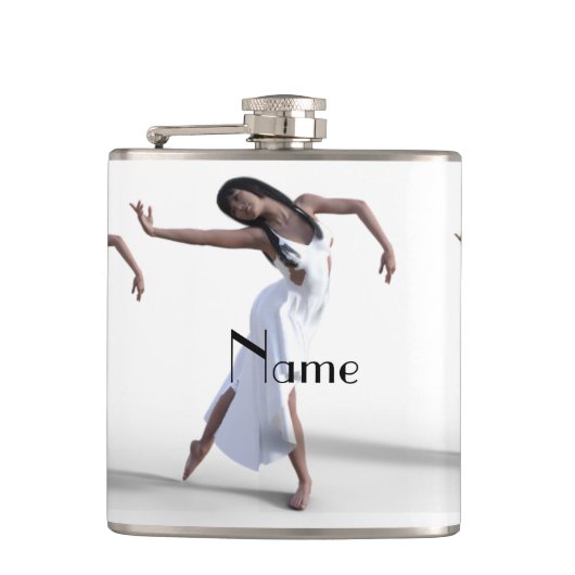 White Dress Dancer Thunder_Cove Flachmann (Vorderseite)