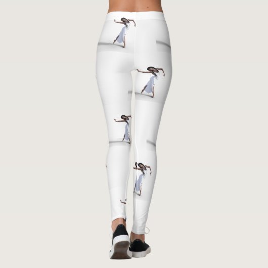White Dress Dancer Thunder_Cove Leggings (Rückseite)