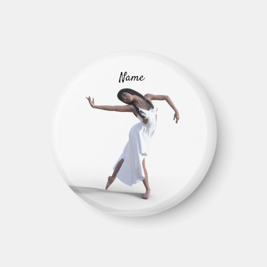 White Dress Dancer Thunder_Cove Magnet (Vorne)