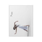White Dress Dancer Thunder_Cove Notizblock (Rotiert)