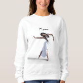 White Dress Dancer Thunder_Cove Sweatshirt (Vorderseite)