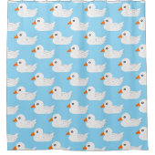 White Duck Design Duschvorhang (Vorderseite)