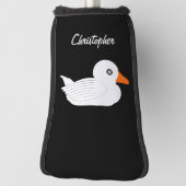 White Duck Design Golf Headcover (Rotieren 90)