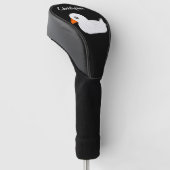 White Duck Design Golf Headcover (angewinkelt)
