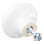 White Duck Design Personalisiert Keramikknauf (Rückseite)