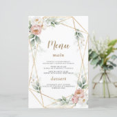 White Dusty Rose Blumengrün (Stehend Vorderseite)