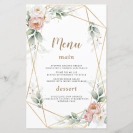 White Dusty Rose Blumengrün