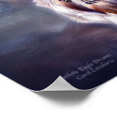 White Eagle Dream 2 Art Poster/Print Poster (Ecke)
