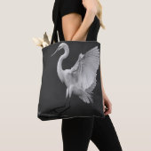 White Egret Tote Bag Tasche (Von Nahem)