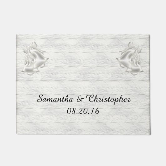 White Elegance #1 Fußmatte (Vorderseite)