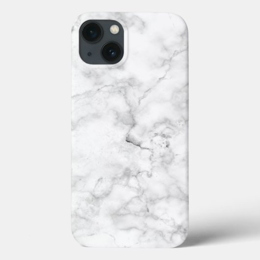 White Elegant Phone Case (Rückseite)