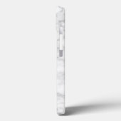 White Elegant Phone Case (Rückseite / Links)