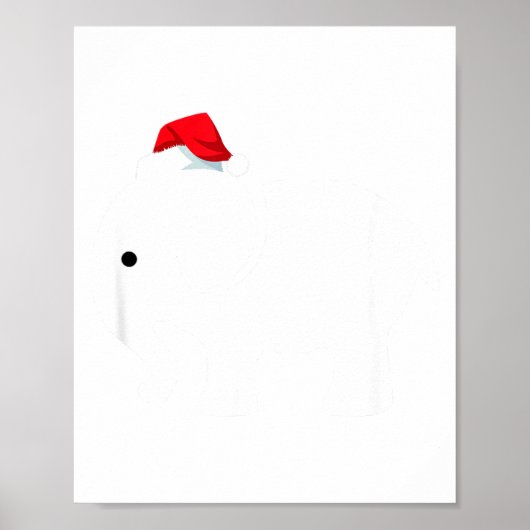 White Elephan, Christmas Party Gift Poster (Vorne)