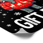 White Elephant Ever Christmas Xmas Under 15 20 Poster (Ecke)