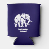 White Elephant Gag Gift Dosenkühler (Vorderseite)