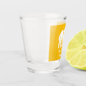 White Elephant Gag Gift Schnapsglas (Links)