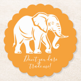 White Elephant Gag Gift Untersetzer