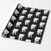 White Elephant Geschenk Austausch Weihnachtsspiel  Geschenkpapier (Ungerollt)