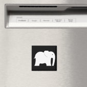 White Elephant Magnet (In Situ (Geschirrspüler))