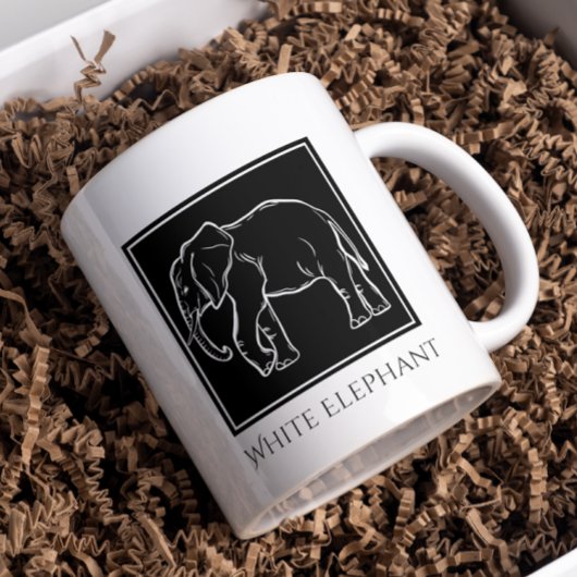 White Elephant Party - Funny Holiday Gift Kaffeetasse