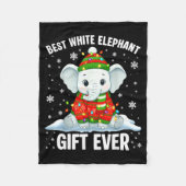 White Elephant Pjs For Adults Under 15 20 Fleecedecke (Vorderseite)