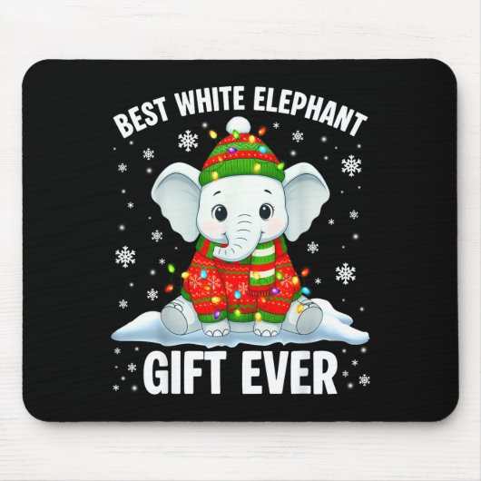White Elephant Pjs For Adults Under 15 20 Mousepad (Vorne)