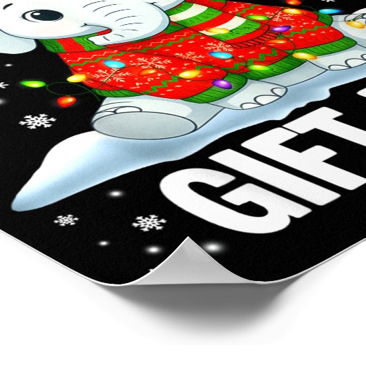 White Elephant Pjs For Adults Under 15 20 Poster (Ecke)