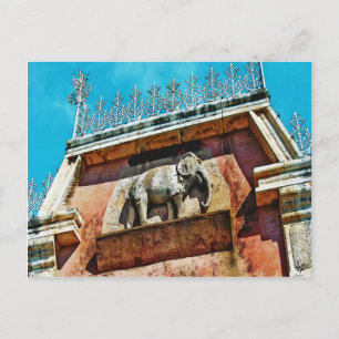 White Elephant Saloon, Fredericksburg, TX Postkarte